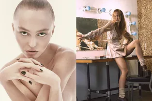 18-летняя Лили-Роуз Депп снялась топлес для журнала Карин Ройтфельд