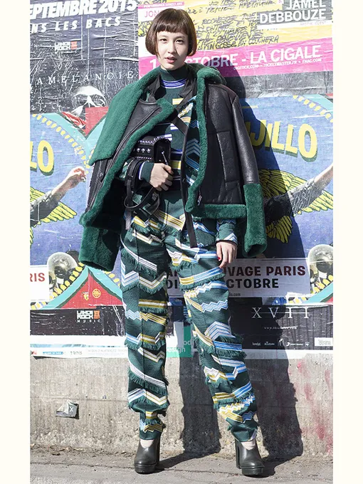 с чем носить женскую дубленку