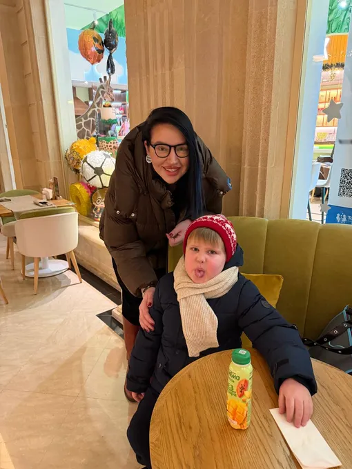 Саша Черно с сыном Стефаном Саша Черно с сыном Стефаном