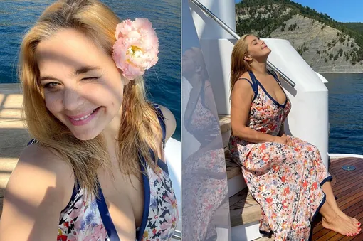 Актриса отдыхает на курорте Актриса отдыхает на курорте