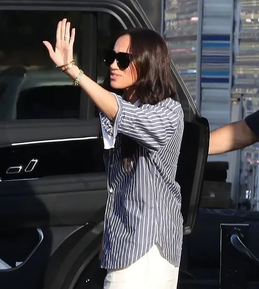 Меган Маркл на съемках нового фильма Меган Маркл на съемках нового фильма