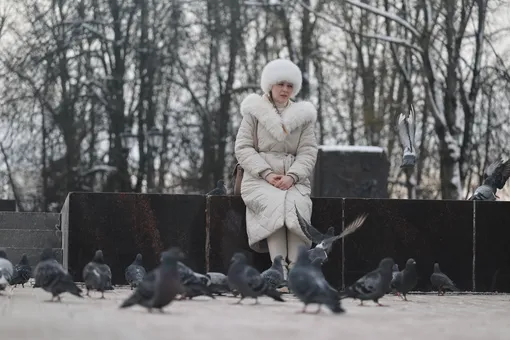 Кадр из проекта телеканала Dомашний «Ангел на белой карете»