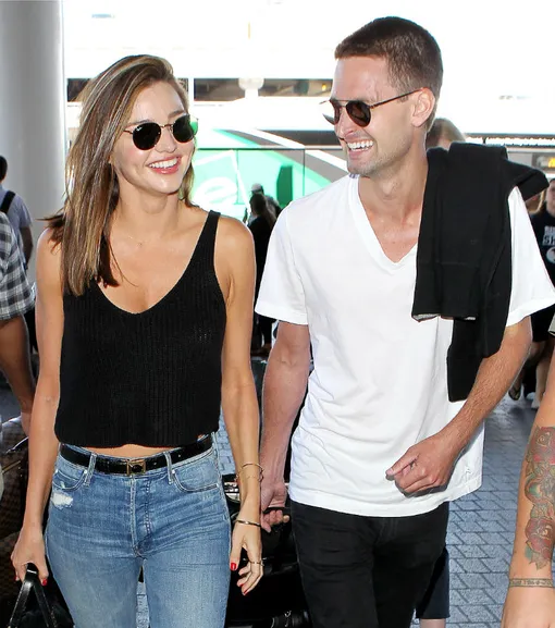 Миранда Керр и Эван Шпигель