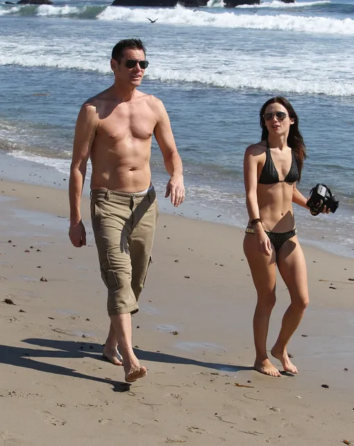 Джим Керри и Катриона Уайт