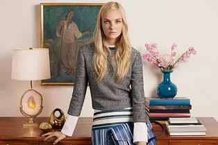 Tory Burch создали одежду по картинам Франсуазы Жило Tory Burch создали одежду по картинам Франсуазы Жило