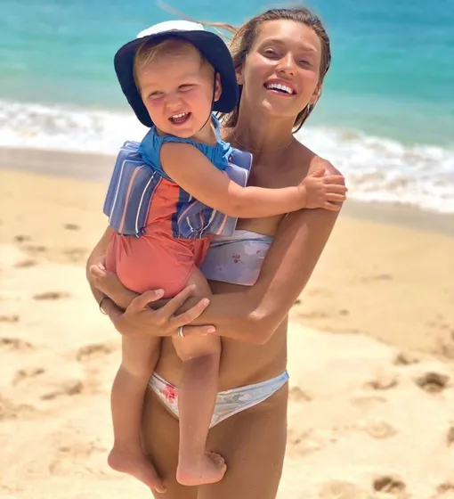 Телеведущая получила удовольствие при рождении сына Майкла