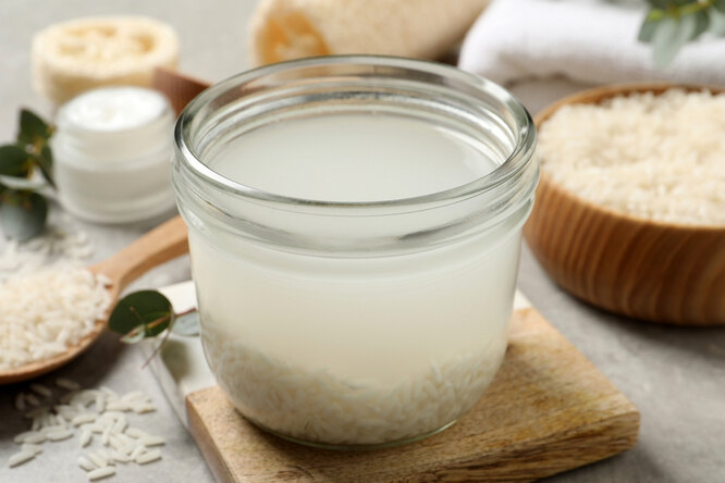benefits of washing rice