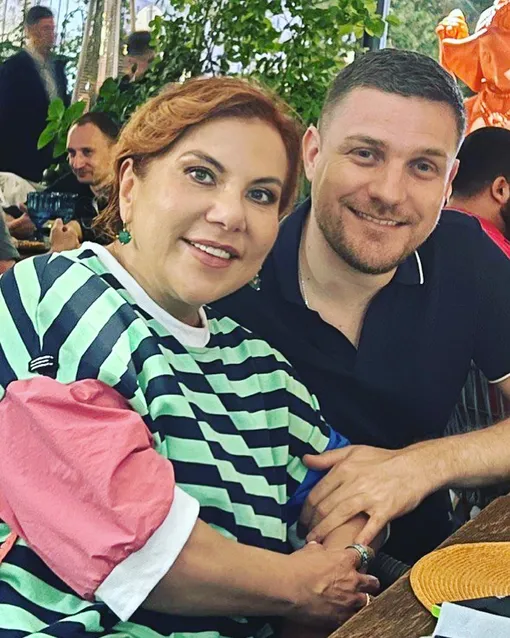 Марина Федункив с мужем-итальянцем Марина Федункив с мужем-итальянцем