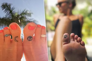 Тату-педикюр: невероятно милый тренд становится все популярнее Тату-педикюр: невероятно милый тренд становится все популярнее