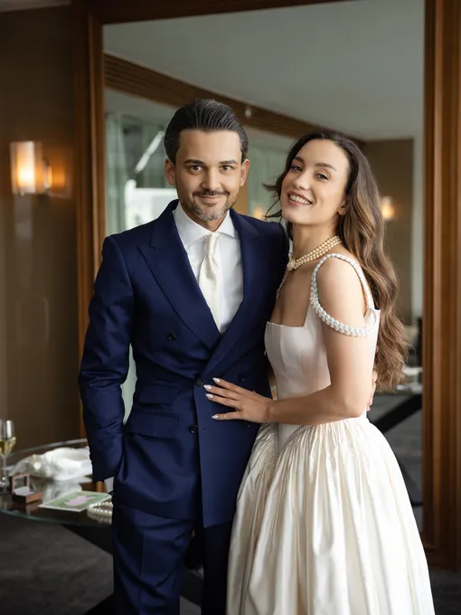 Виктория Дайнеко в браке второй раз