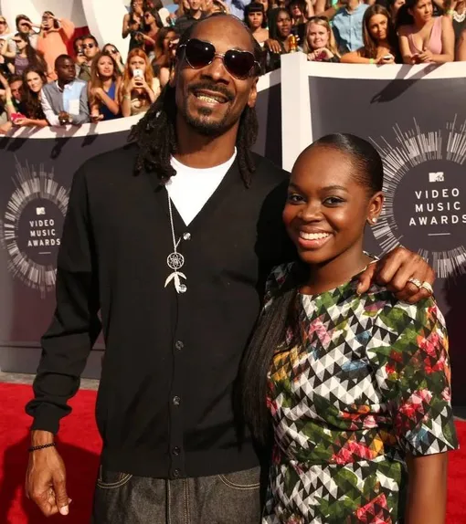 Снуп Догг и его дочь Кори Бродус