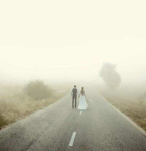 Анастасия Венза приняла участие в свадебной фотосессии