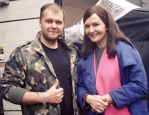 Андрей Бур и Людмила Чурсина на съемках