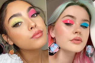 В двух цветах: макияж, который сделает из тебя королеву вечеринок В двух цветах: макияж, который сделает из тебя королеву вечеринок