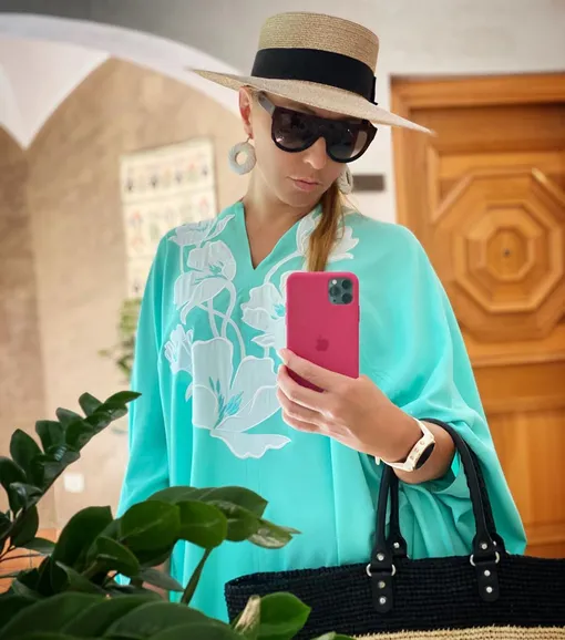 Татьяна выбрала красивый и практичный наряд