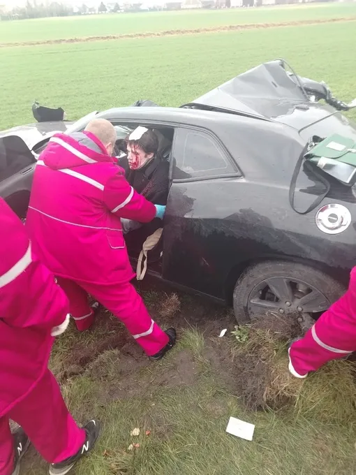 Даниэль поделился страшными кадрами с ДТП