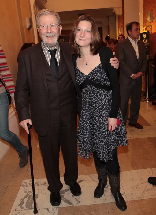 Генрих Падва с внучкой