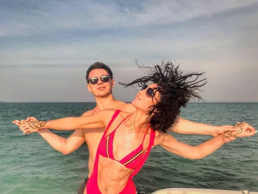 Тимур Батрутдинов и Ольга Бузова на отдыхе в Таиланде в 2018 году