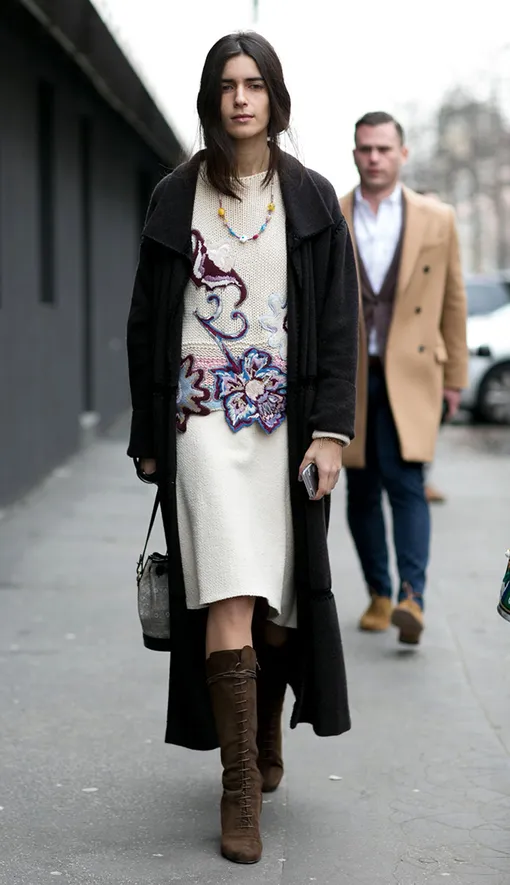 цветочный принт в одежде