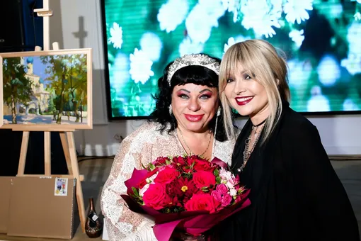 Алла Маркина и Анжелика Агурбаш Алла Маркина и Анжелика Агурбаш
