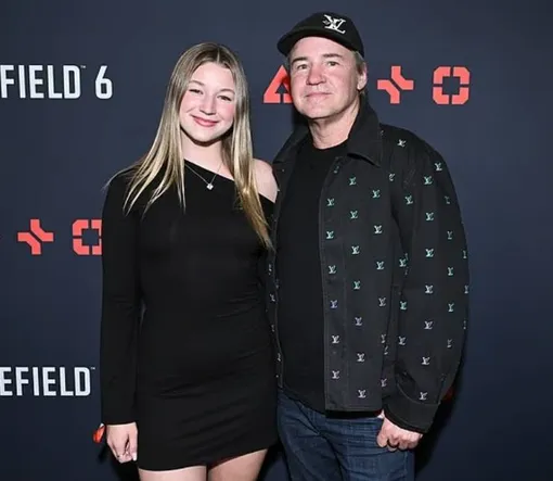 Винс Зампелла с дочерью Кортни на презентации Battlefield 6 от EA в Лос-Анджелесе, 31 июля 2025 года