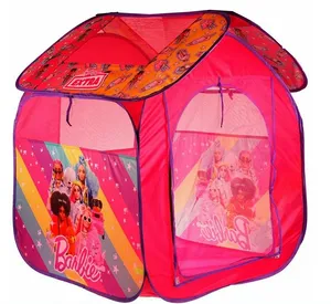 Детская игровая палатка домик 80 х 78 х 104 см для девочки, съёмная крыша, окошки и дверь из прозрачной сетки