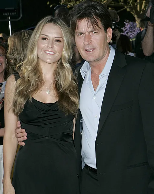 Чарли Шин с экс-супругой Брук Мюллер