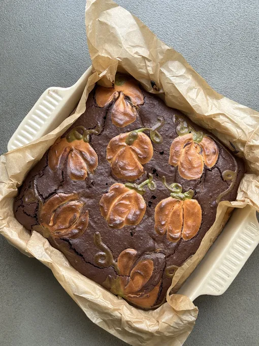 Тыквенный брауни