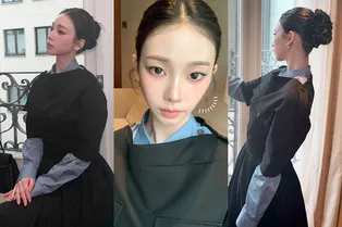 Корейский пучок с лифтинг-эффектом: как повторить укладки в стиле звезд k-pop