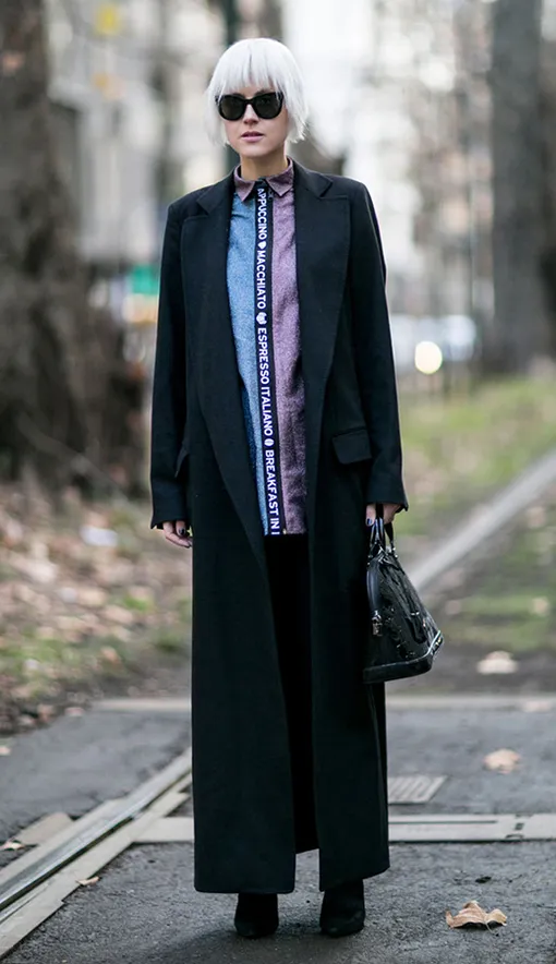 модели пальто осень