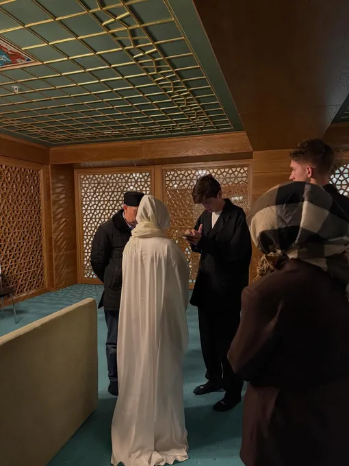 На церемонии присутствовали самые близкие