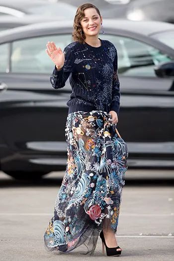 Марион Котияйр в Valentino Марион Котияйр в Valentino