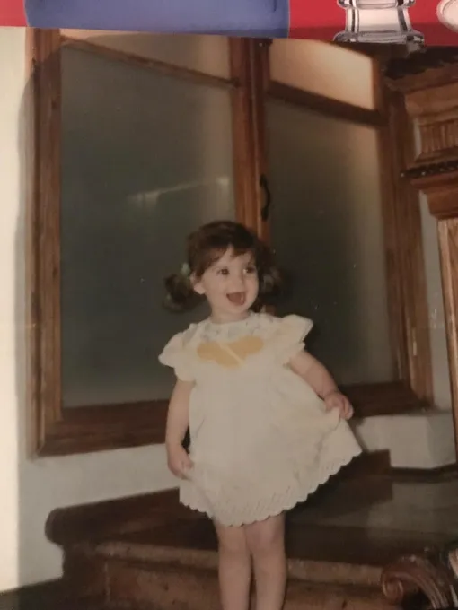 Галина Юдашкина в детстве