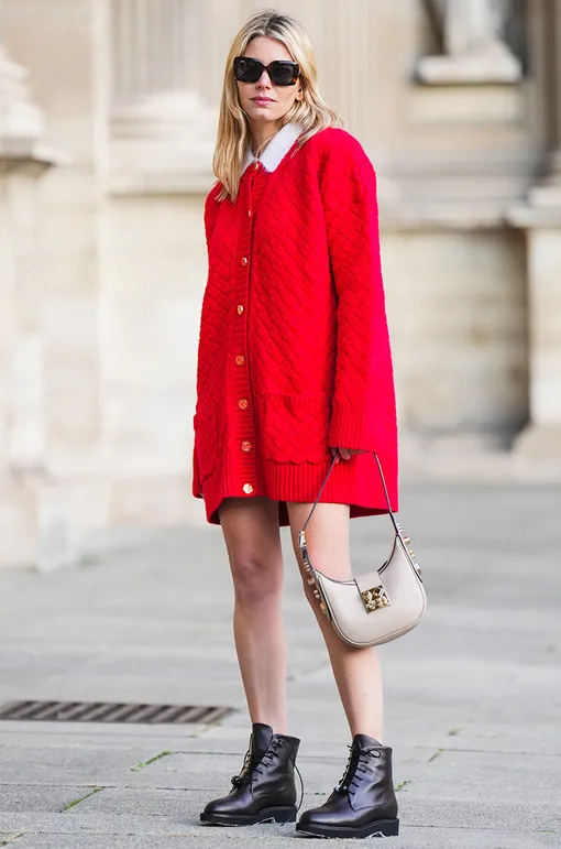 как носить кардиган