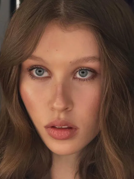 Анна Пересильд показала лицо крупным планом