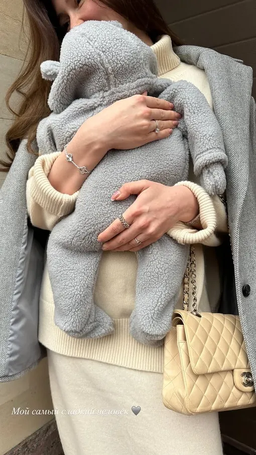 Анна Заворотнюк с сыном