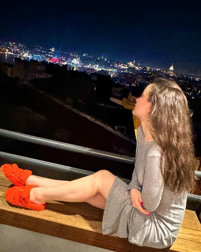 Виктория Дайнеко отдыхает в Турции