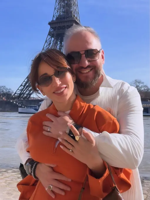 Анфиса Чехова и Александр Златопольский в Париже