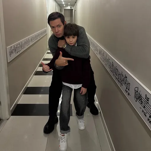 Стас Пьеха с сыном