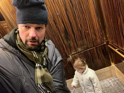 Данила Козловский с дочерью Данила Козловский с дочерью