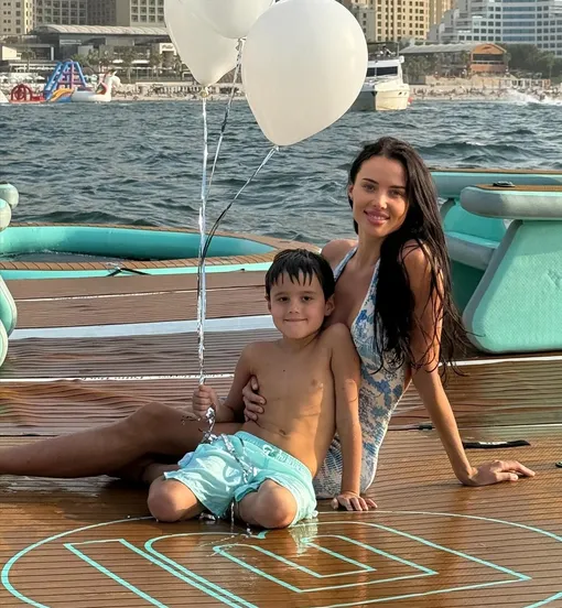 Анастасия Решетова с сыном