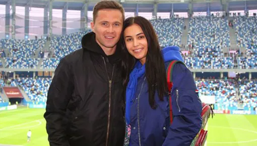 Александр Сапета с бывшей избранницей Яной