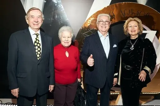 Леонид Французов, Анна Винокур, Владимир Винокур и Тамара Первакова