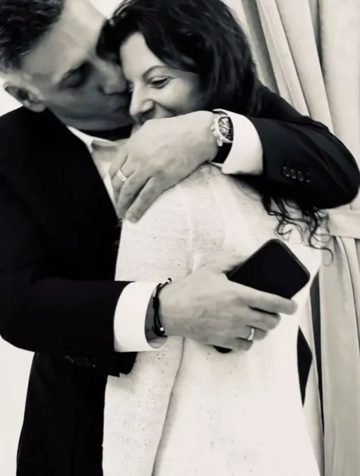 Тигран Кеосаян и Маргарита Симоньян в загсе