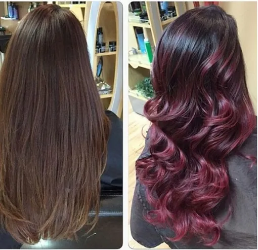 Cherry Bobmre окрашивание Cherry Bobmre окрашивание