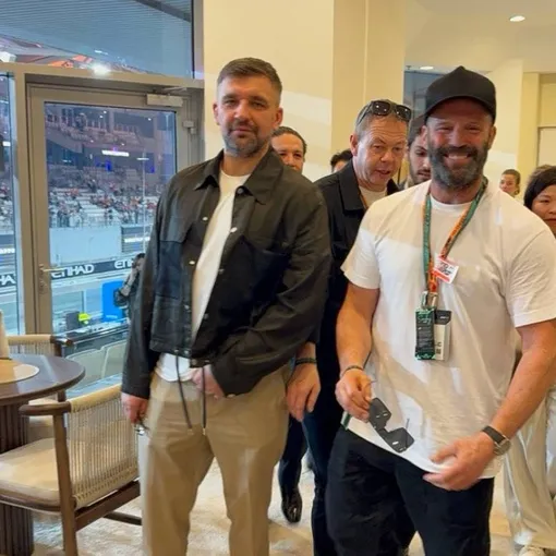 Баста и Джейсон Стэйтем. Декабрь 2025 г.