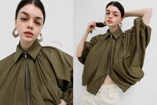 Плиссированная куртка — эта вещь нужна каждой модной девушке весной-2026