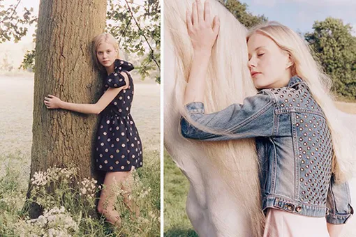 Red Valentino показал весенне-летнюю кампанию с лошадями Red Valentino показал весенне-летнюю кампанию с лошадями