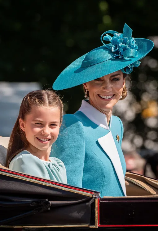 Принцесса Шарлотта и Кейт Миддлтон