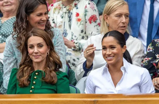 Кейт Миддлтон и Меган Маркл